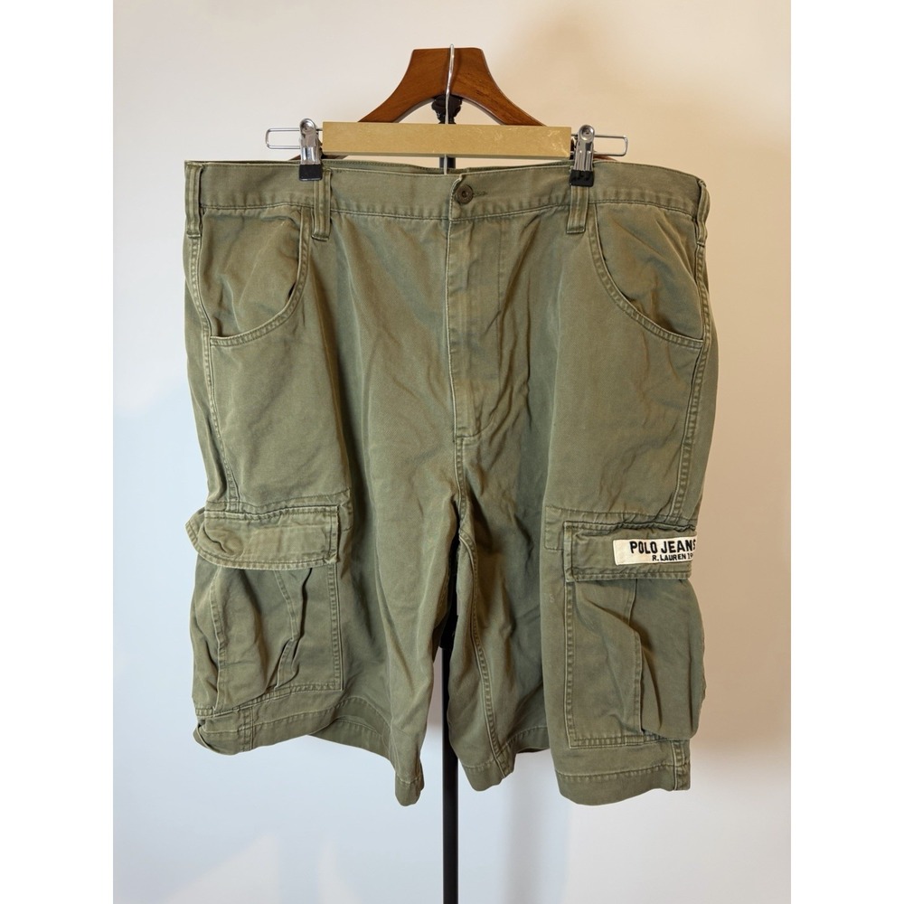 Polo Ralph Lauren men's army green cargo short Size 42 x 13